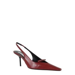 Victoria Beckham Pointed Toe Slingback Pumps With Bow Detail - NWT